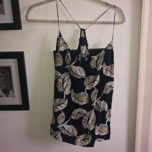 J.Crew navy silk cami